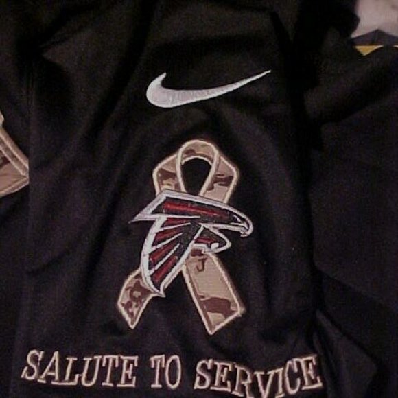 Desmond Trufant SALUTE TO SERVICE Atlanta Falcons NIKE Sz Adult M NFL Players - Picture 6 of 10